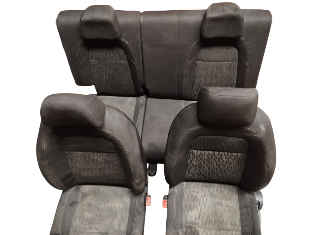 Jogo De  Banco Citroen C3 Aircross 2012 A 2015 Preto