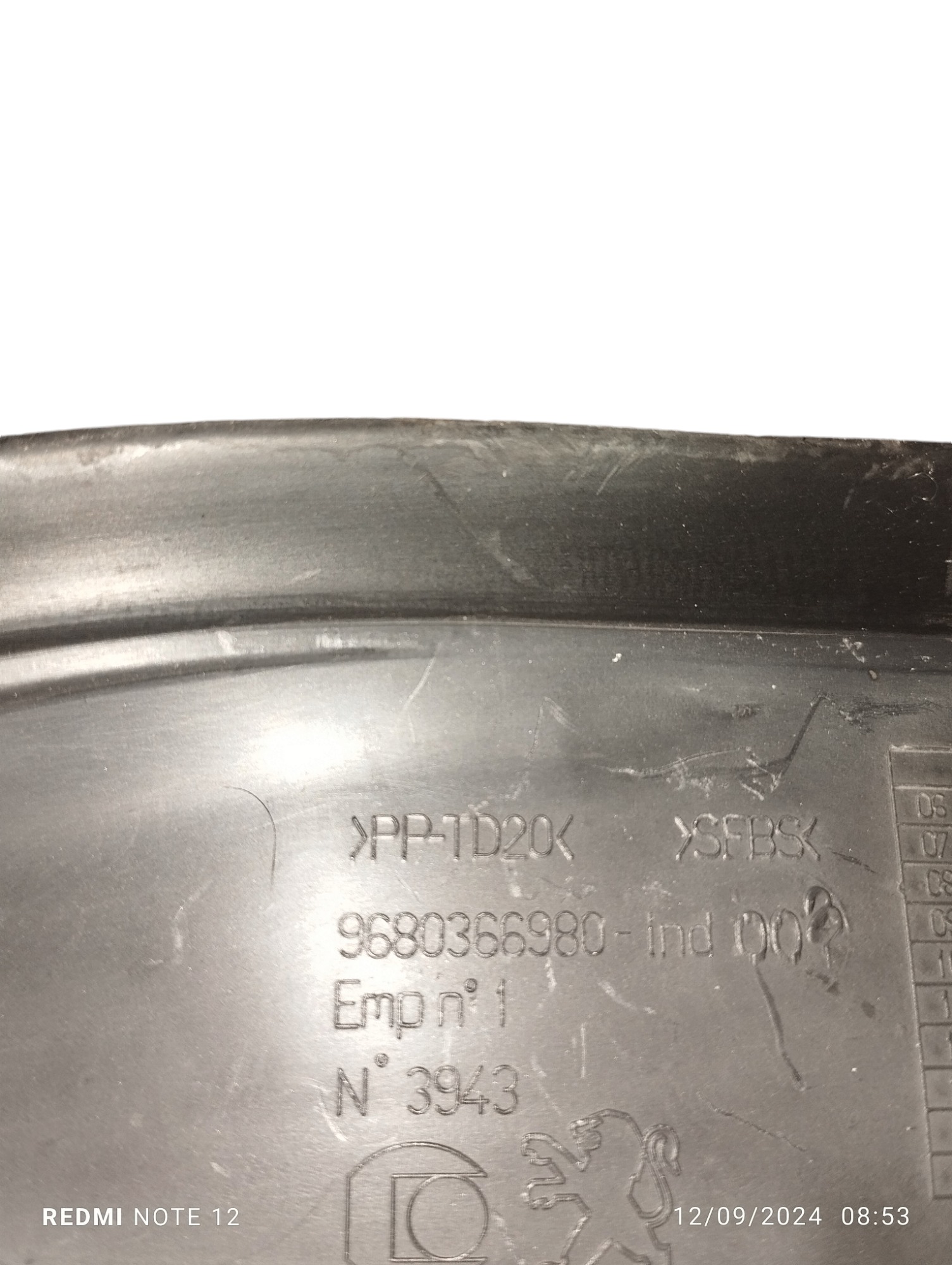 Acabamento Churrasqueira Esquerda Peugeot 408 1.6 Thp 2012 8