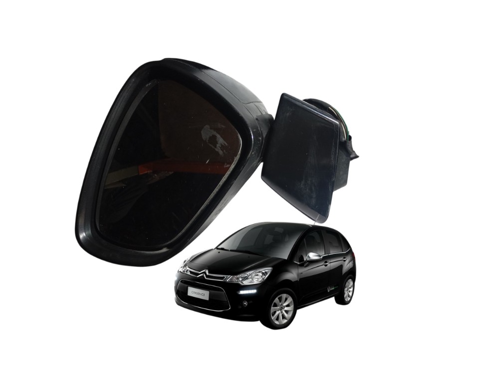 Retrovisor Eletrico Esquerdo Peugeot 207 1.6 2000 2014