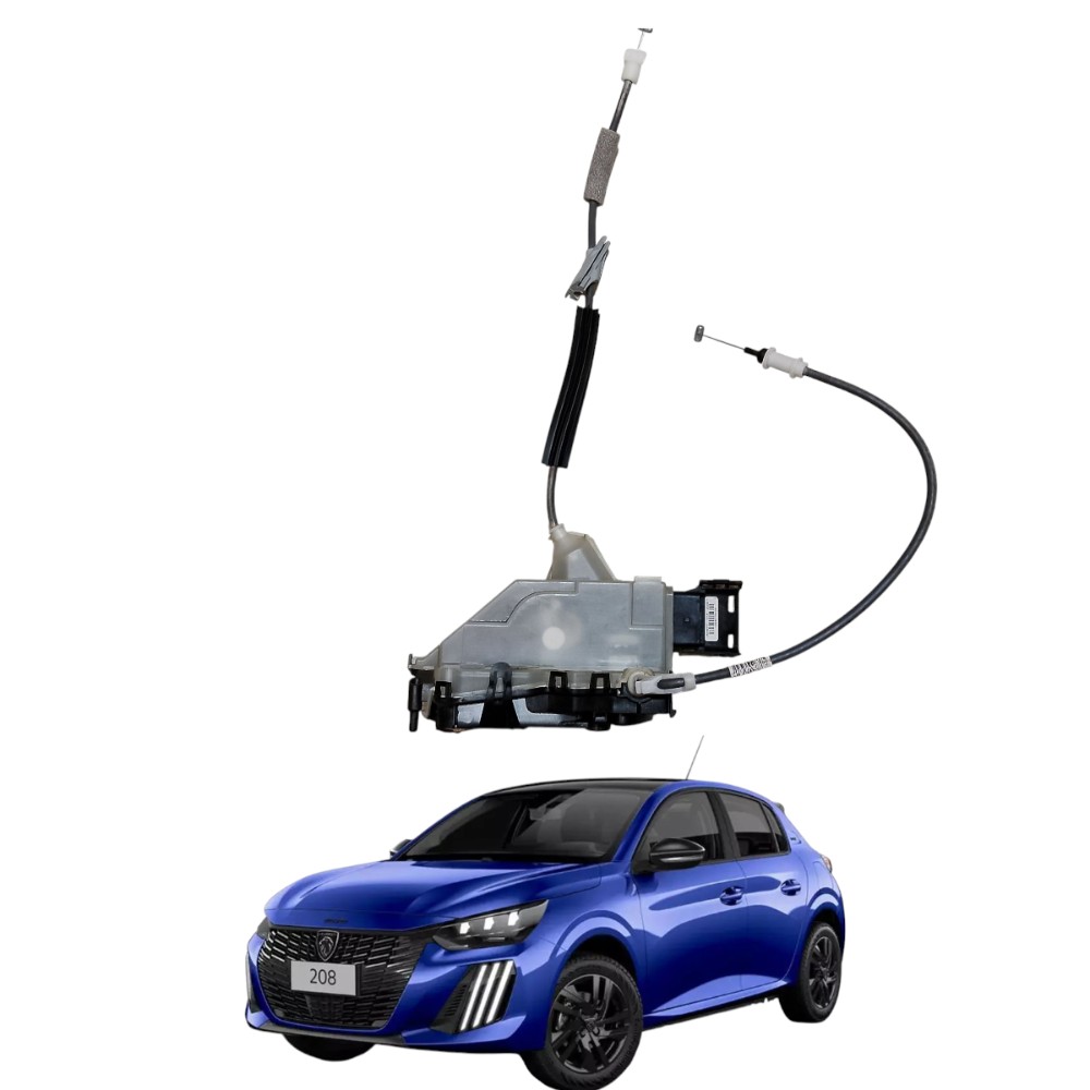 Fechadura Traseira Direita Peugeot 208 Style 2023 2024 1.0