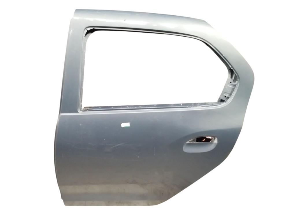 Porta Traseira Esquerda Renault Sandero Logan 2014 2015 2020 Traseira Esquerda Prata