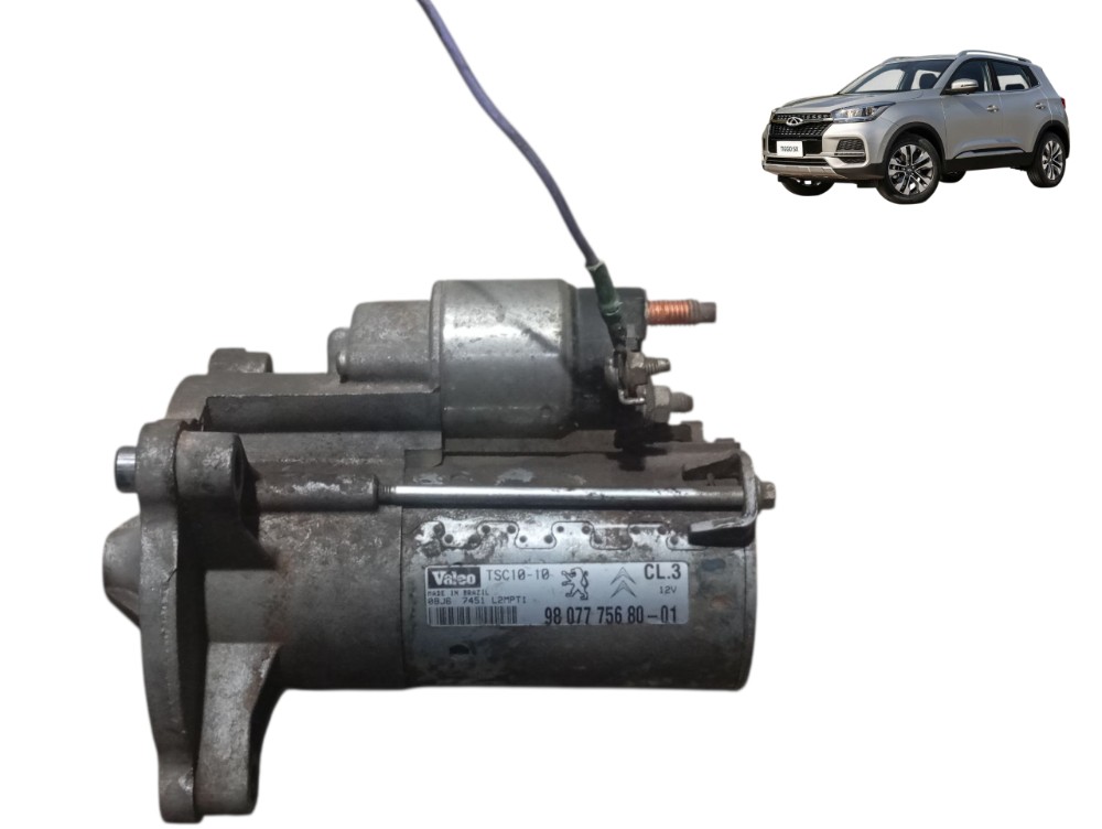 Motor Arranque Partida Citroën C3 1.6 16v 2016 2017