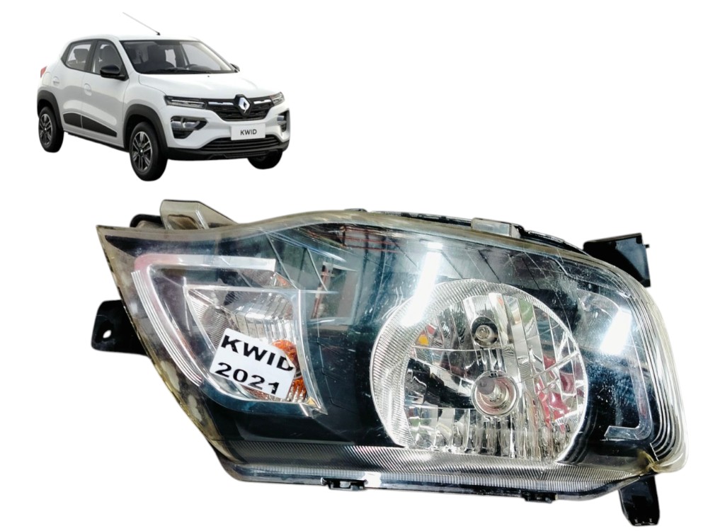 Farol Dianteiro Direito Renault Kwid 1.0 12v 2018 2022 Direito/passageiro