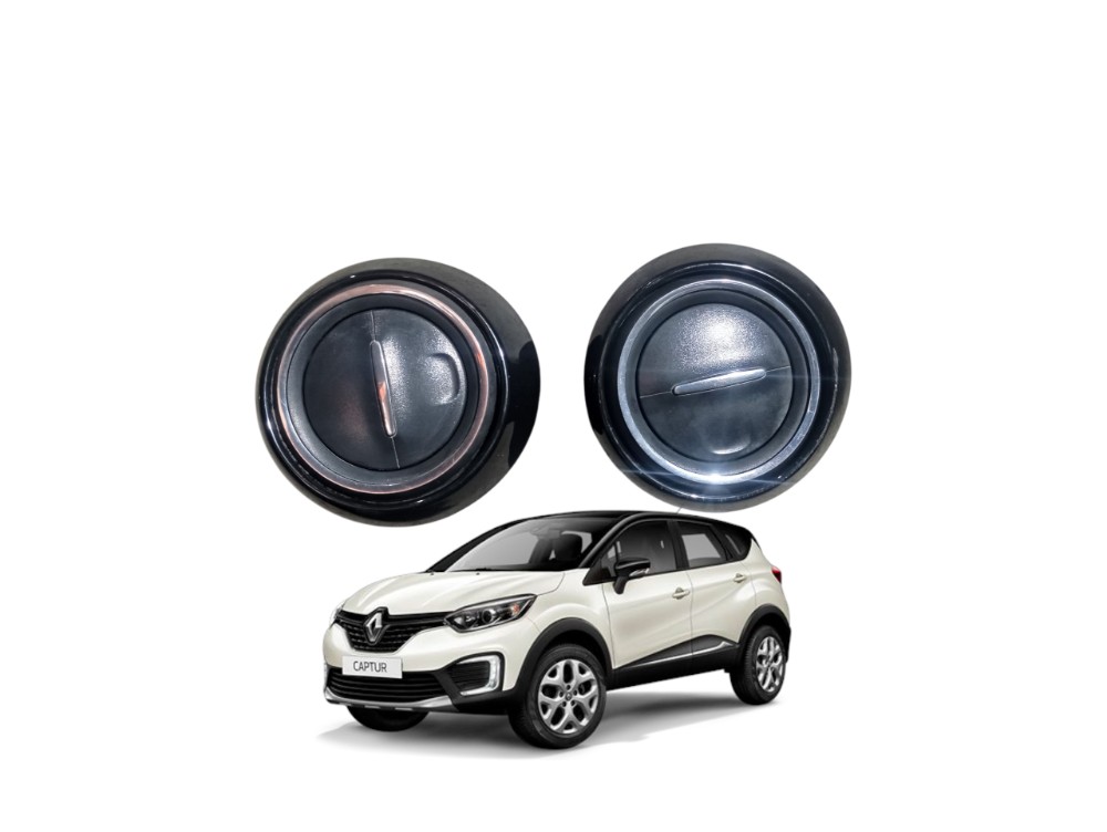 Par Difusor Ar Painel Renault Captur 2.0 2017 2018