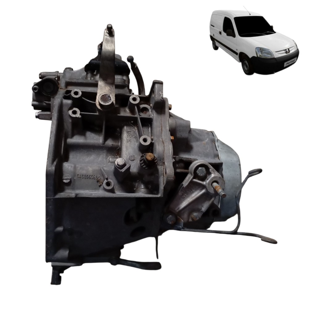 Caixa De Marcha Peugeot Partner Furgão 1.6 16v 4cc 2021 2022 De Marcha