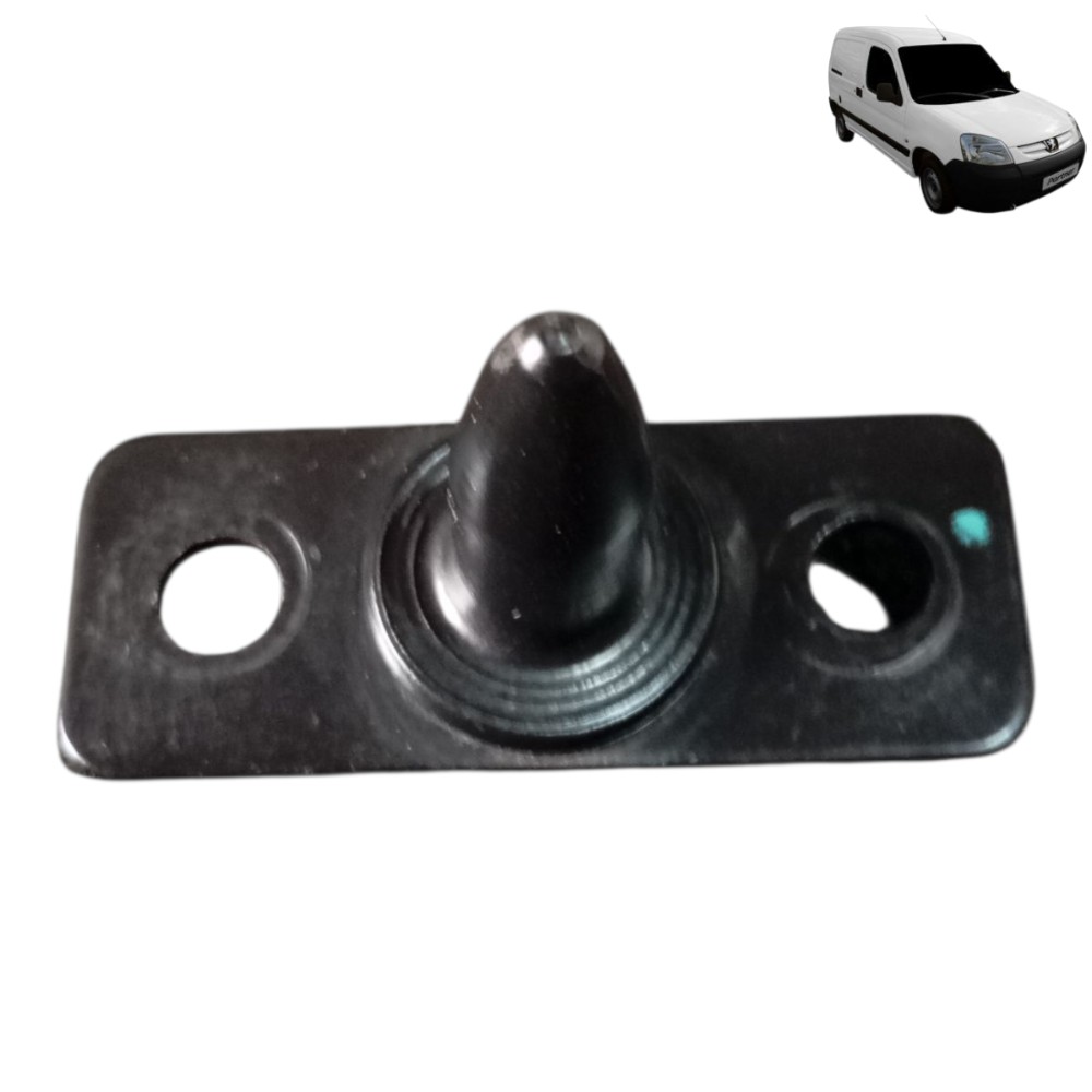 Batente Inferior Porta Lateral Peugeot Partner Furgão 2021 Traseira Direito Preto Inferior Porta Lateral
