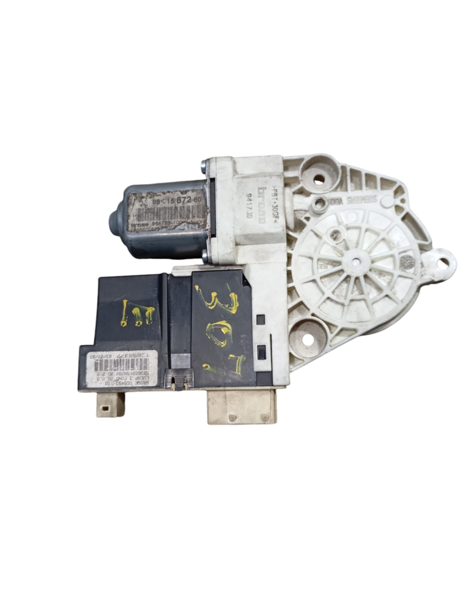Motor De Vidro Dianteiro Lado Esquerdo Peugeot 307 2008