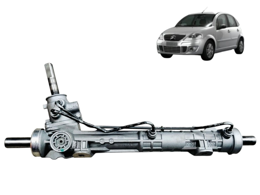 Caixa Direção Hidráulica Recondicionada Citroen C3 1.6 2012