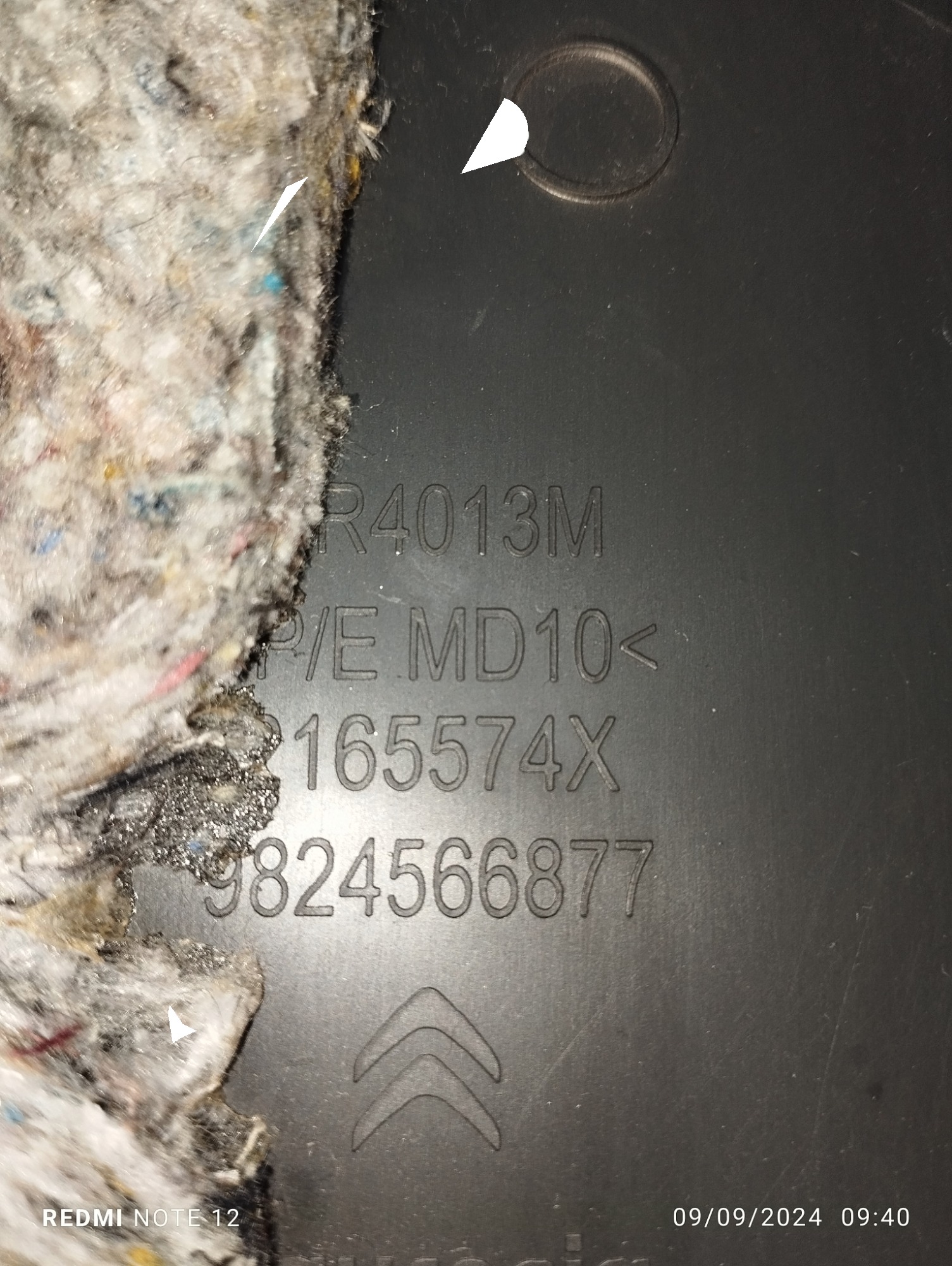 Acabamento Console Direito Citroen C4 Cactus 2022 2023 9