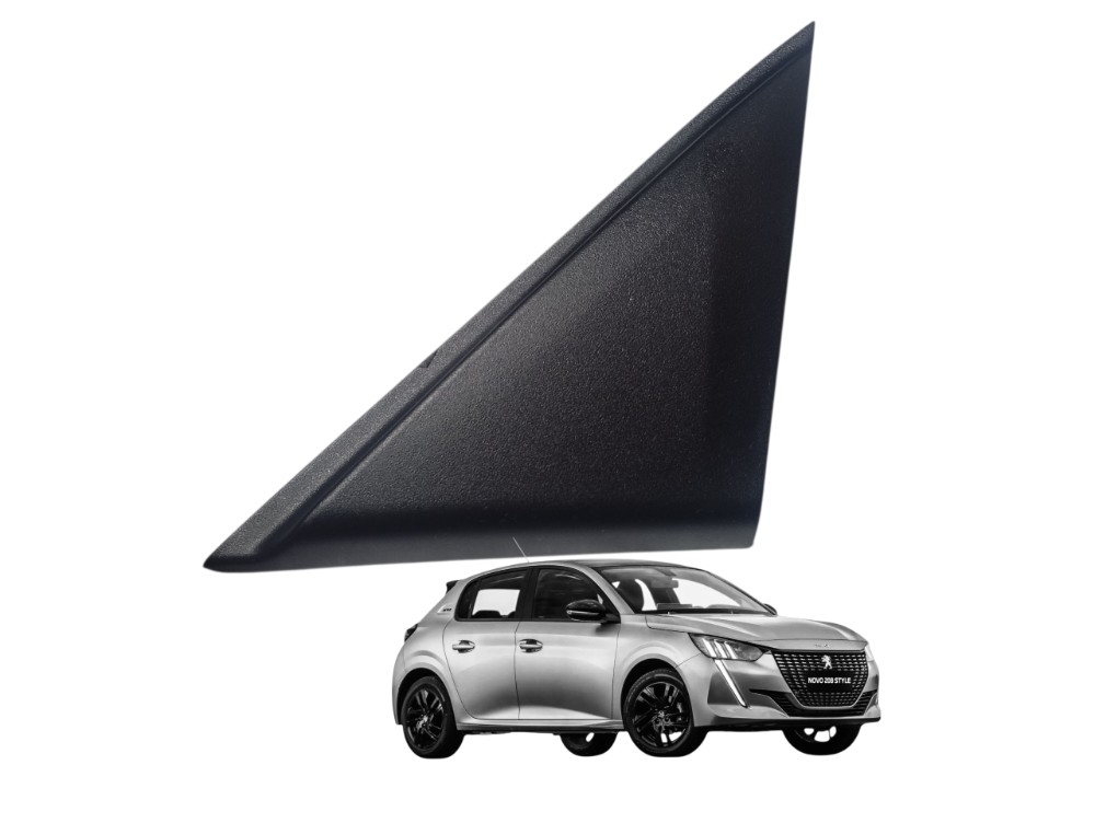 Moldura Retrovisor Esquerdo Peugeot 208 1.0 Style 2023