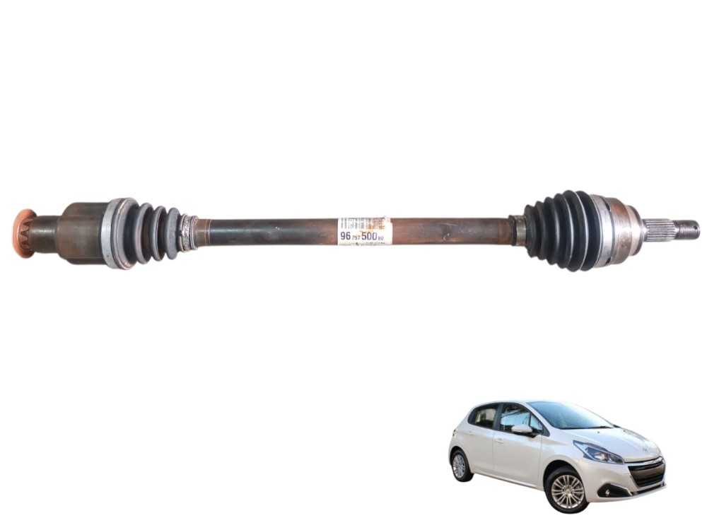 Semi-eixo Direito Peugeot 208 Allure 1.6 2016 2017