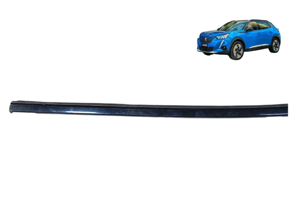 Pestana Externa Traseira Esquerda Peugeot 2008 2023 24 2025 Preto