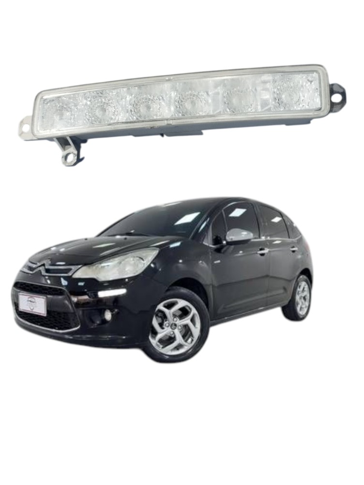 Farol Milha Luz Led Citroen C3 1.5 Tendance 2013 2014 2015