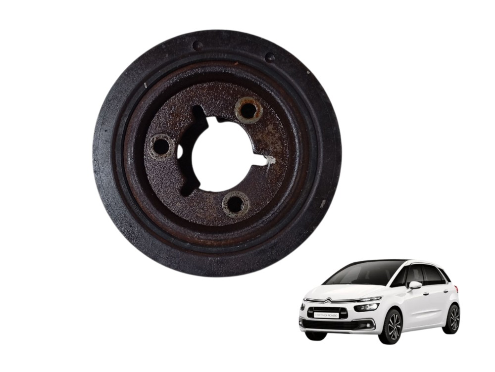 Polia Virabrequim Citroen C4 Picasso 2.0 2008 2009
