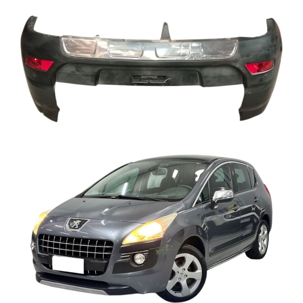 Parachoque Traseiro Peugeot 3008 Griffe Thp 2011 2012 1.6