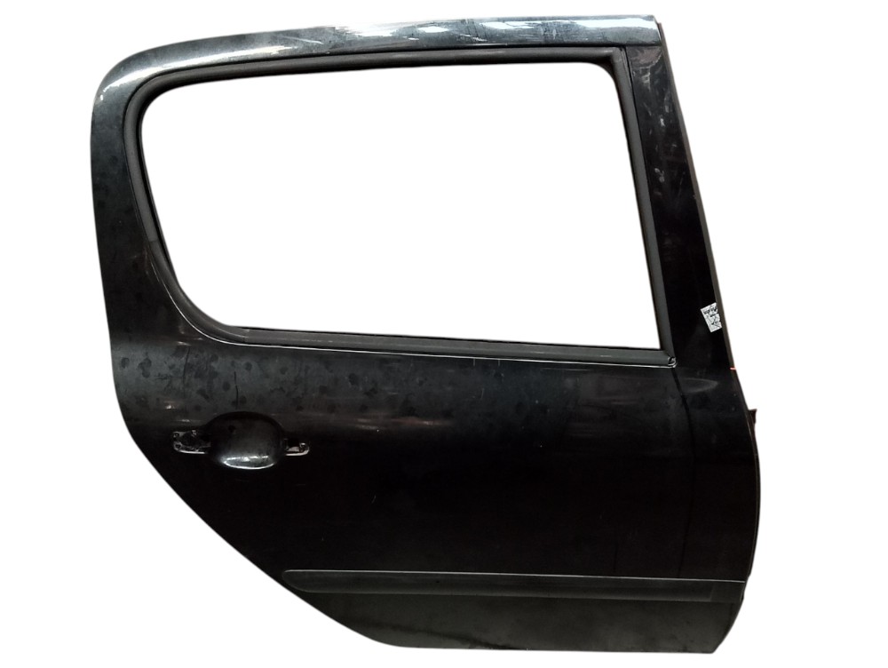 Porta Traseira Direita Peugeot 307 1.6 2.0 2007 2012 Traseira Direito Preto