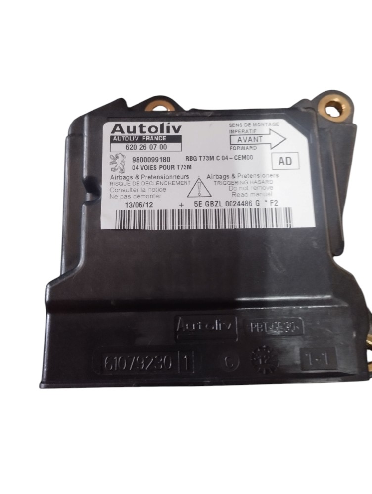 Modulo Central Airbag Peugeot 1.6 206 207 2001 2008
