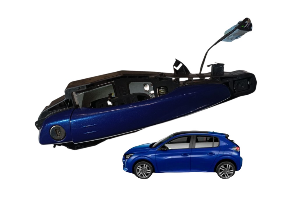 Maçaneta Externa Traseira Esq Peugeot 208 Griffe 1.6 2021