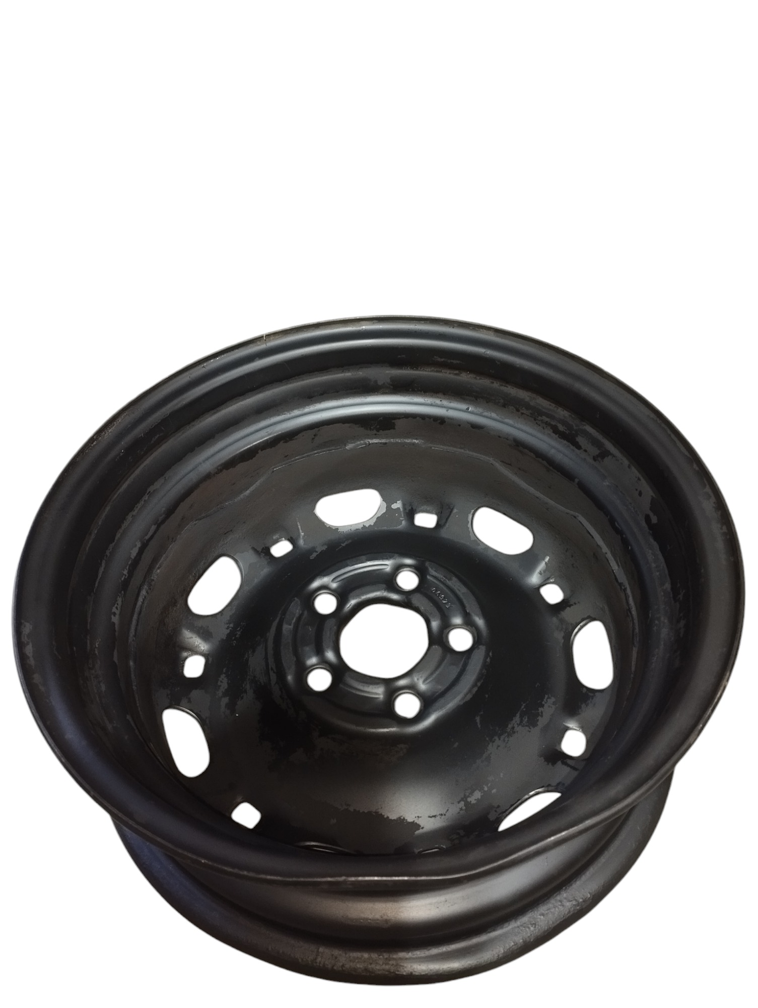 Roda Ferro Aro 15 5 Furo Volkswagen Fox 2013 Preto