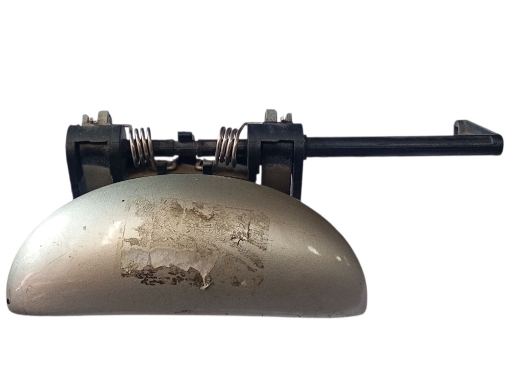 Maçaneta Externa Dianteira Esquerda Peugeot 207 2008 2015 Prata Dianteira