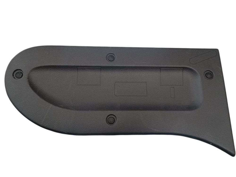 Moldura Lateral Traseiro Esquerdo Renault Kangoo 2002 2008 Preto