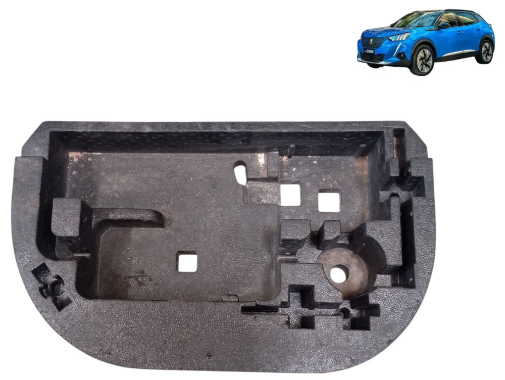 Caixa Organizador Ferramentas Porta Malas Peugeot 2008 2023 Preto