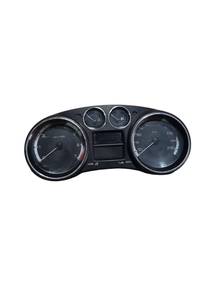 Painel Instrumento Velocimetro Peugeot 408 2.0 2012 2013 Preto