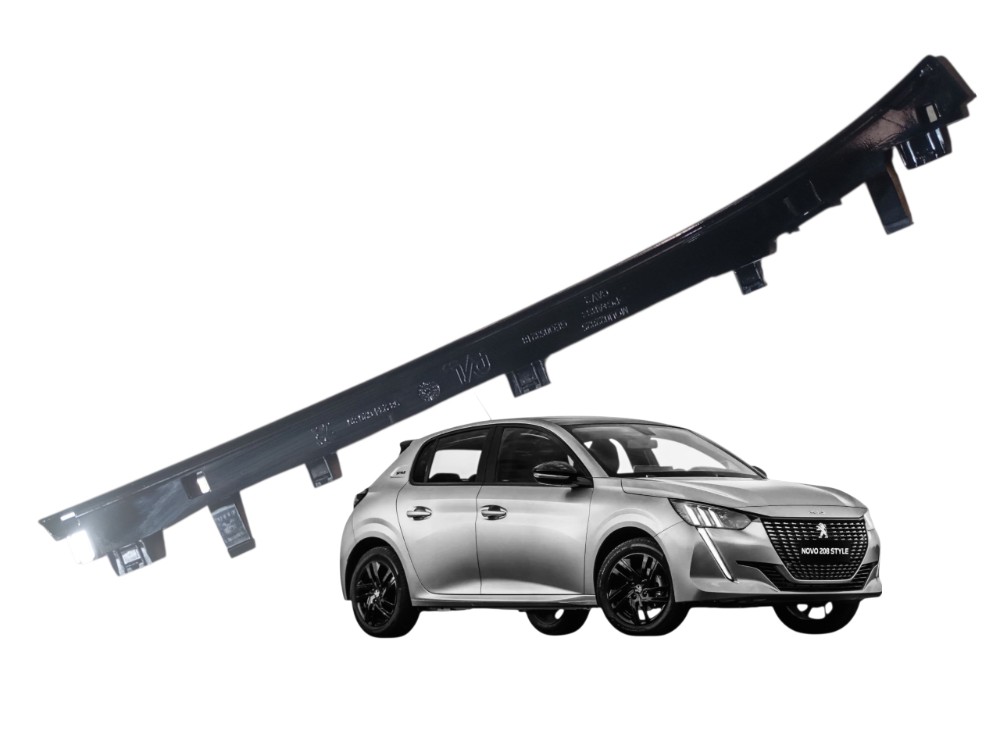 Moldura Friso Painel Porta Luvas Peugeot 208 1.0 Style 2023