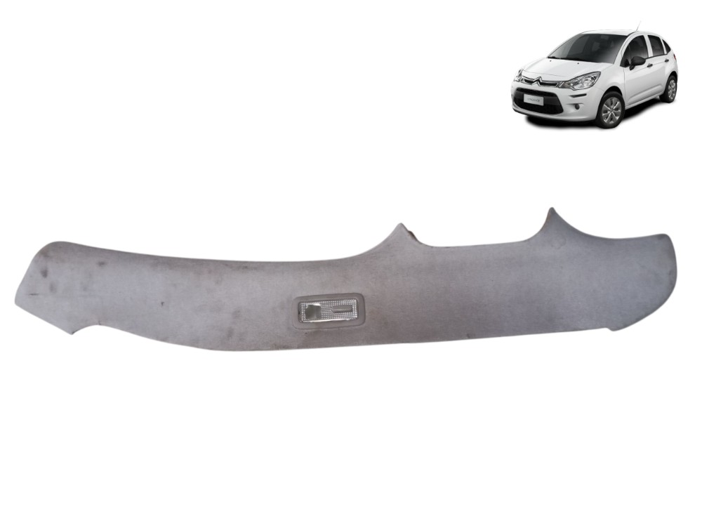 Moldura Teto Solar Esquerdo Citroen C3 1.6 16v 2016 2017 Branco