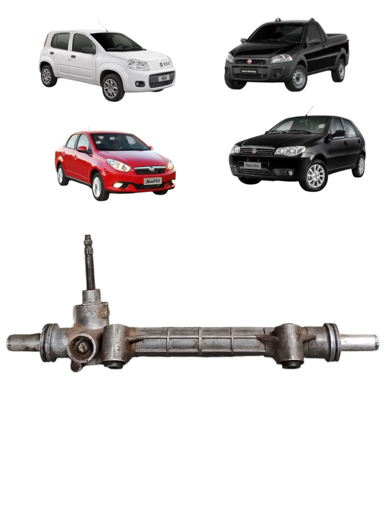 Caixa Direção Mecanica Fiat Palio Siena Uno 1.0 2004 2016