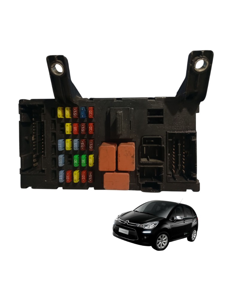 Caixa Fusivel Rele Citroen C3 1.5 Tendance 2013 2014 2015