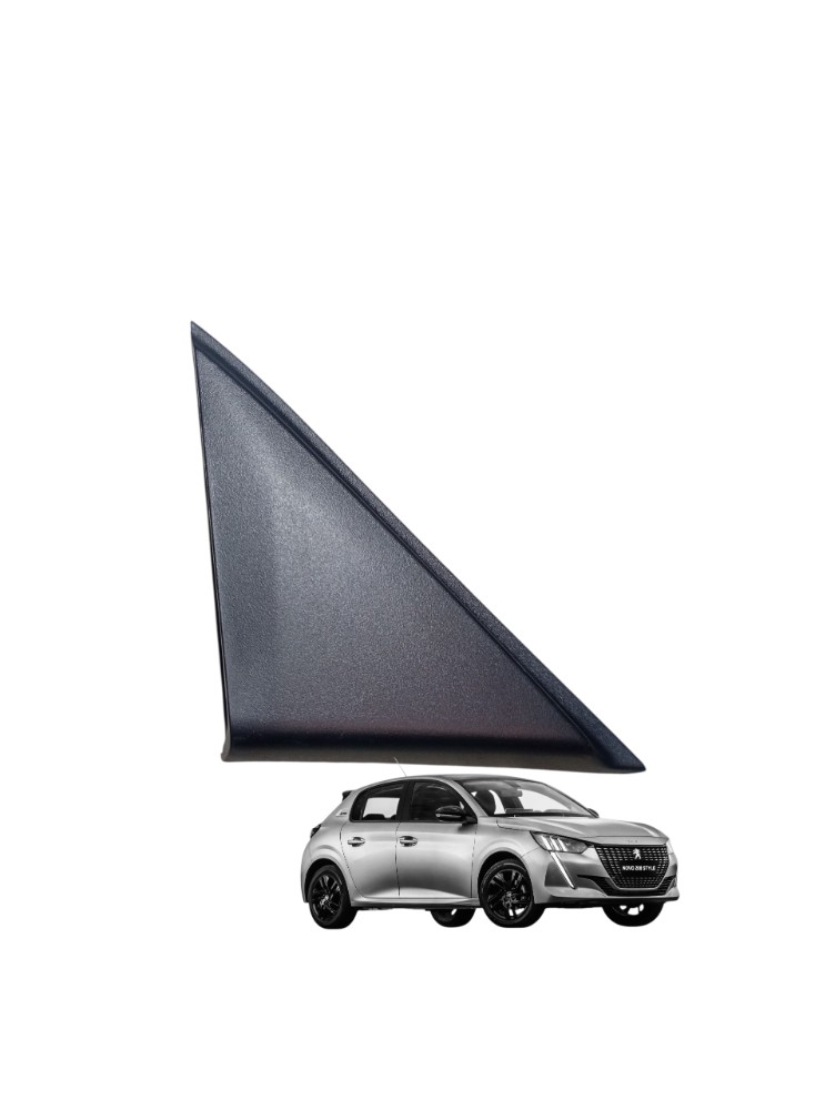 Moldura Interna Retrovisor Direito Peugeot 208 1.0 Style 2023