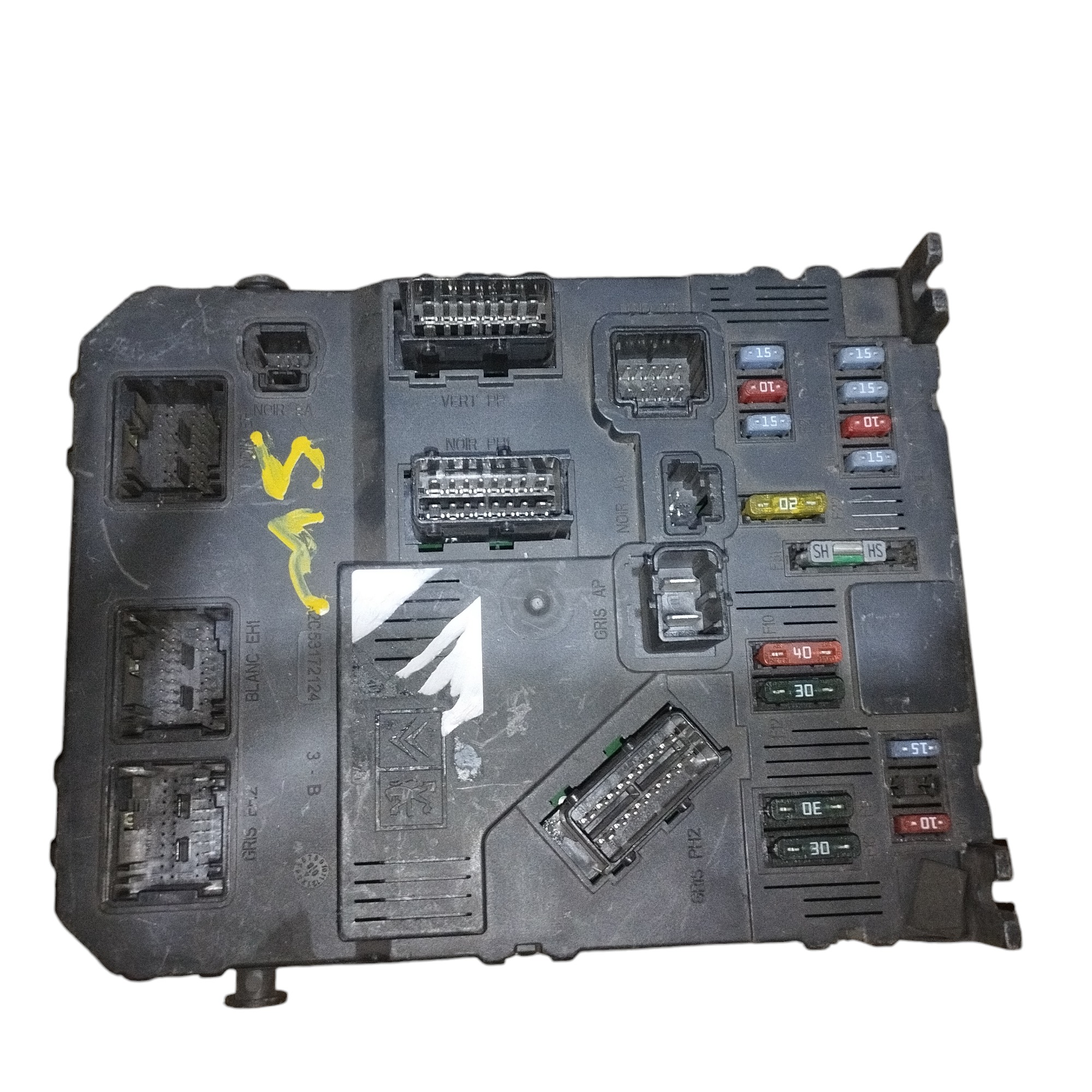 Modulo Bsi Caixa Fusíveis 1.6 Peugeot 206 207 2011 A 2012 6