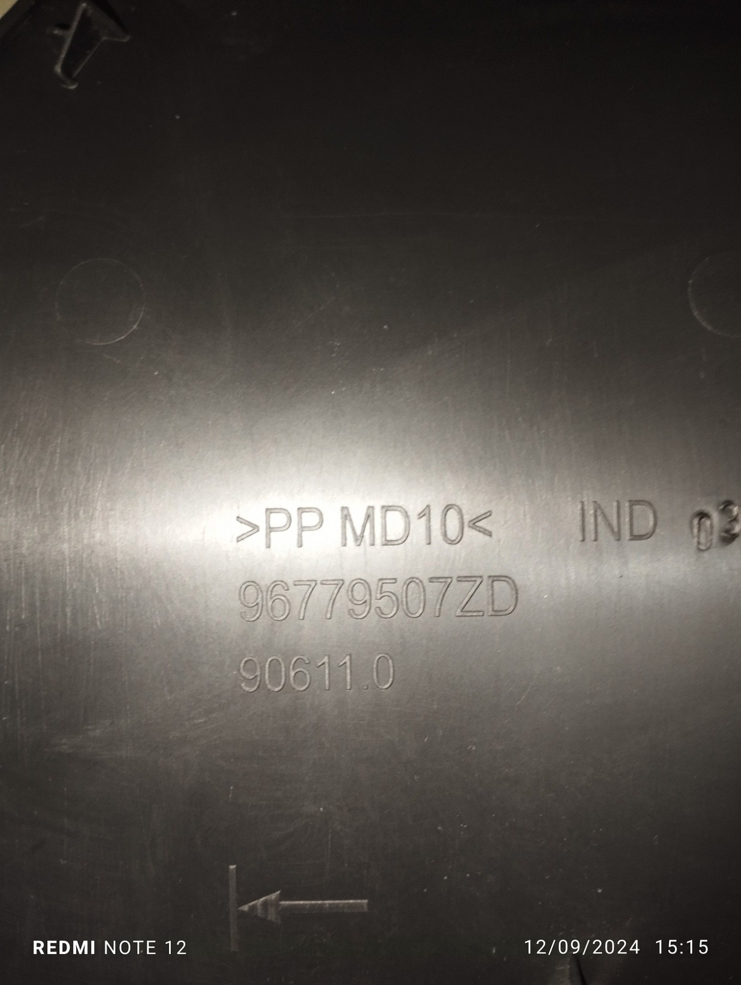 Acabamento Tampa Bagagem Traseira C4 Picasso 1.6 Thp 2015 Preto 7