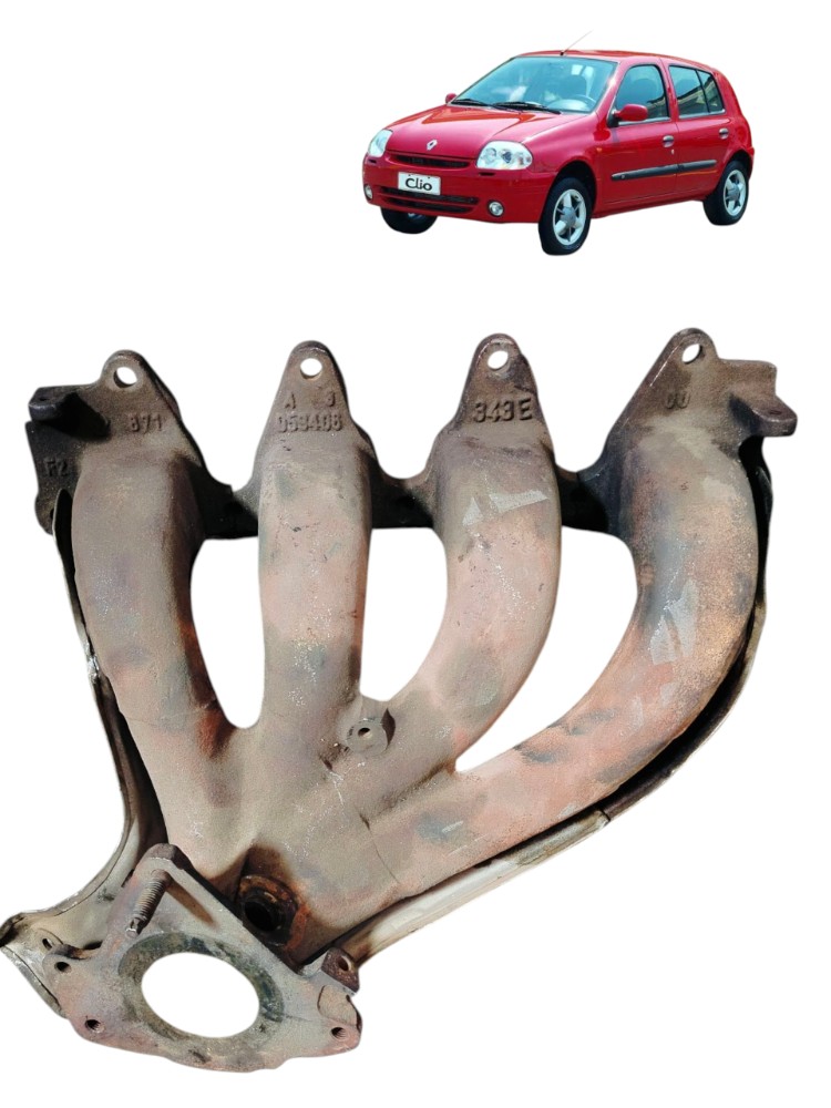 Coletor Do Escape Renault Clio 1.6 16v 2001 2002