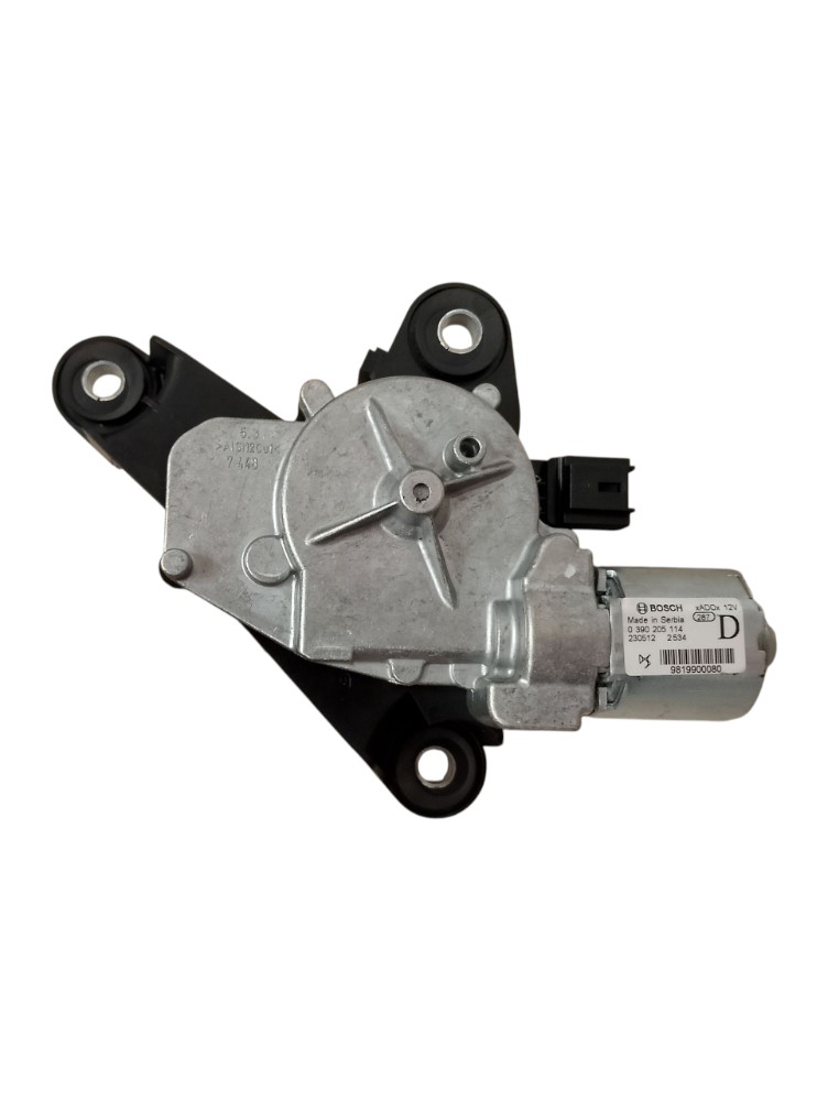 Motor Limpador Do Vidro Traseiro Peugeot 208 1.0 2023 2024
