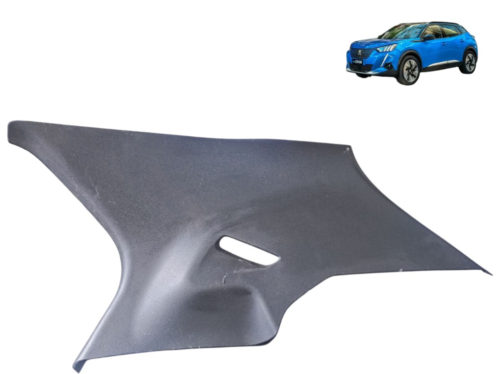 Moldura Poste Traseiro Superior Dir Peugeot 2008 2023 2025 Preto