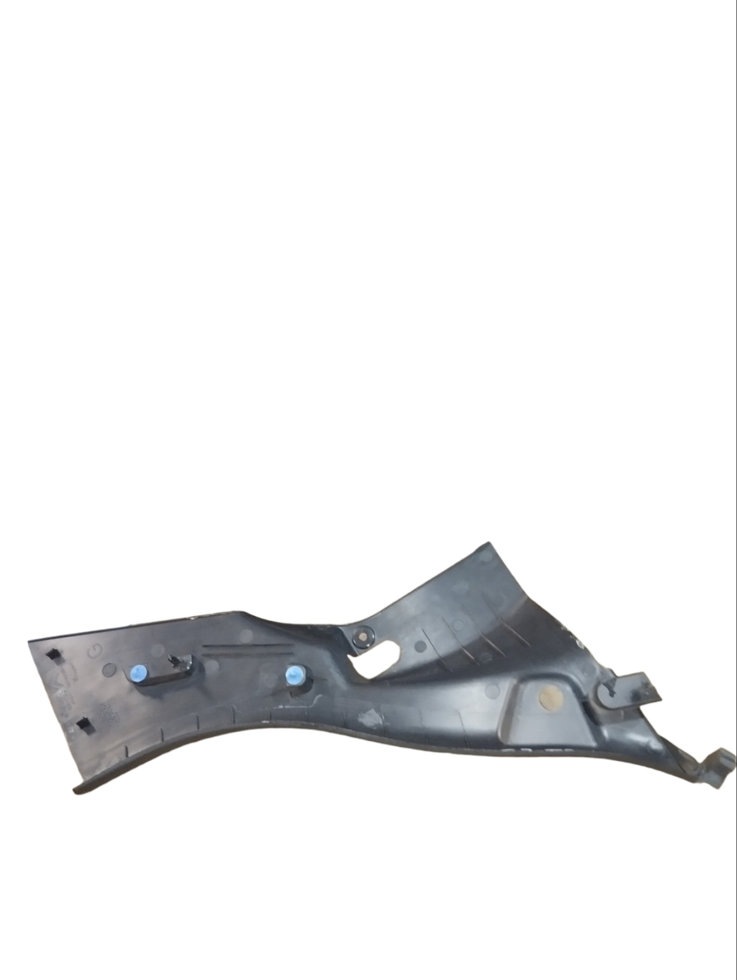 Acabamento Lateral Banco Traseiro Esquerdo Citroën C3 2017 Preto 7