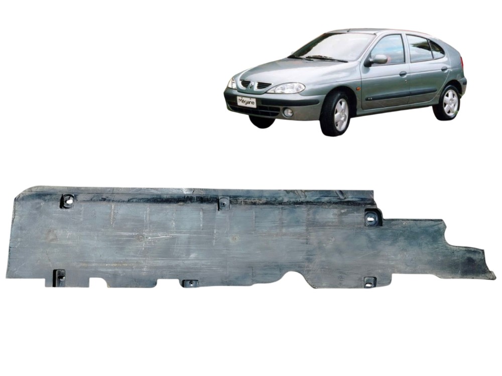 Defletor Protetor Eixo Traseiro Renault Megane 2.0 16v 2007