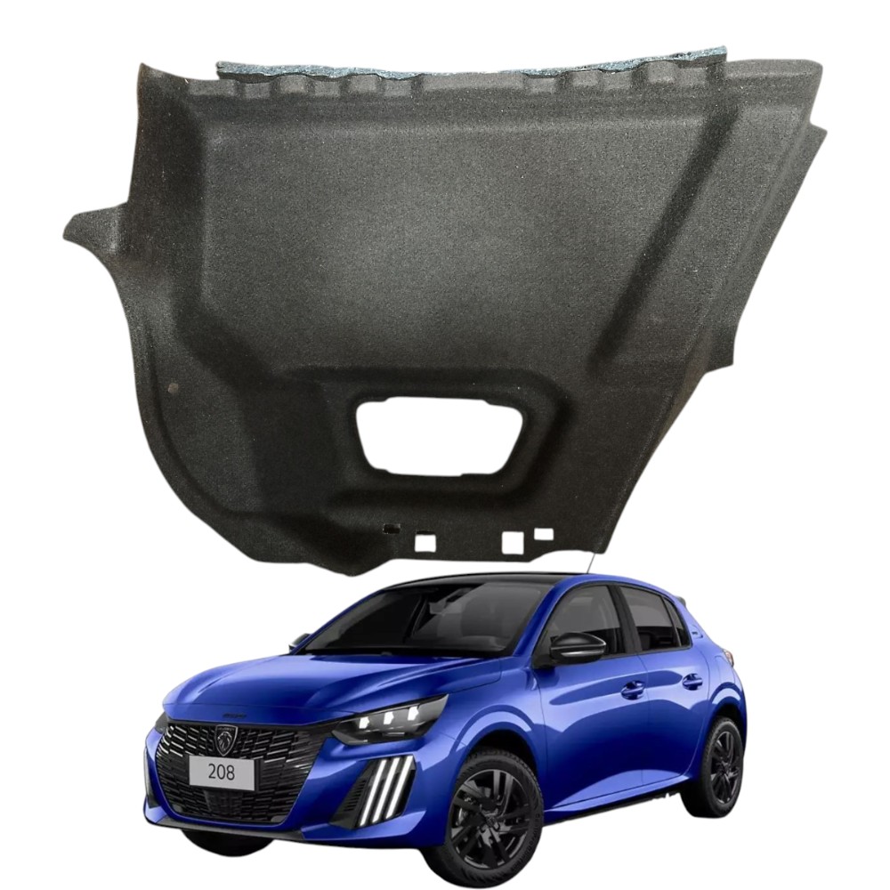Forro Porta Malas Direito Peugeot 208 Style 2023 2024
