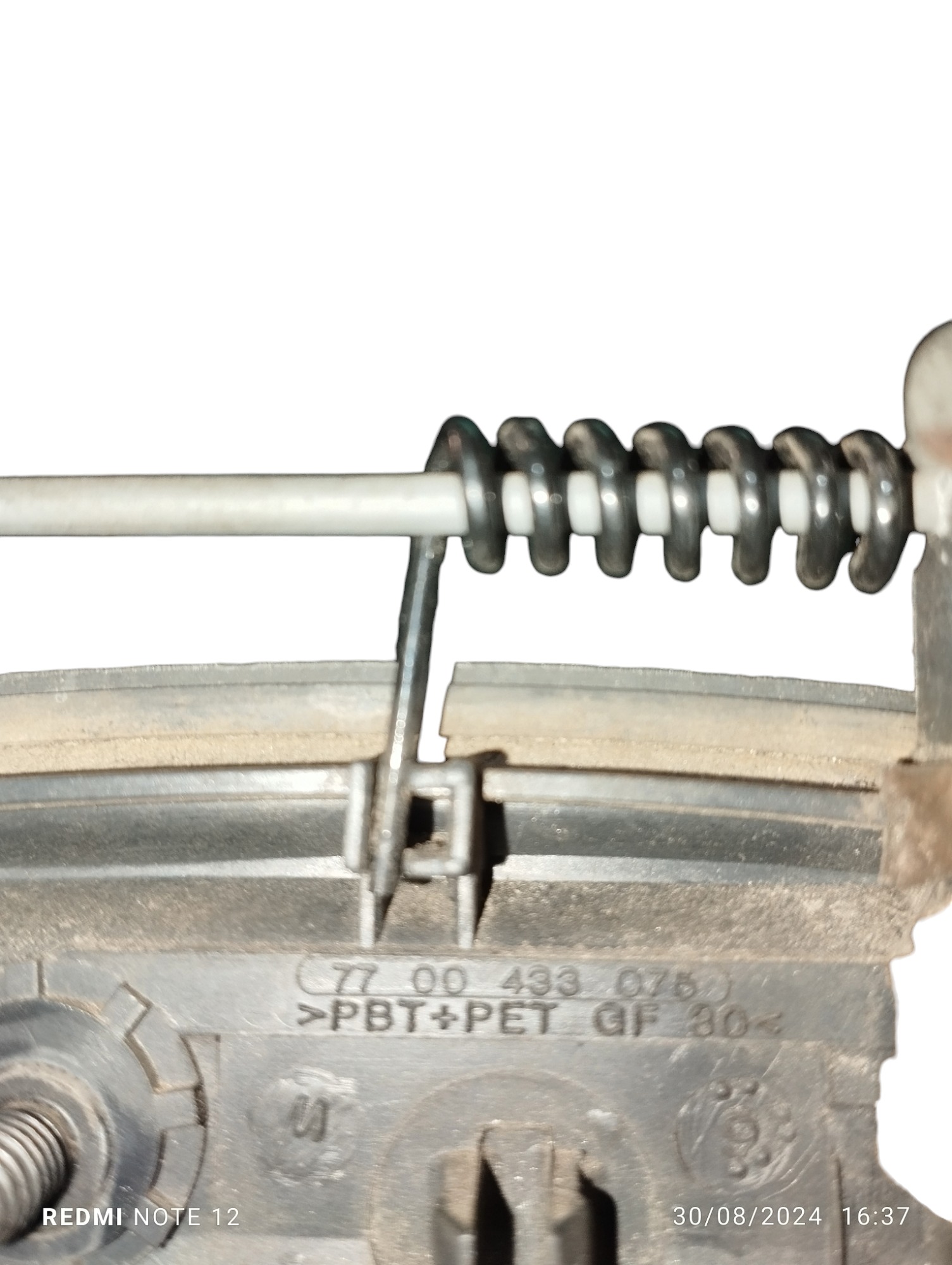 Maçaneta  Dianteira Esquerda  Renault Clio 2007 A 2016 Perto Dianteira 9