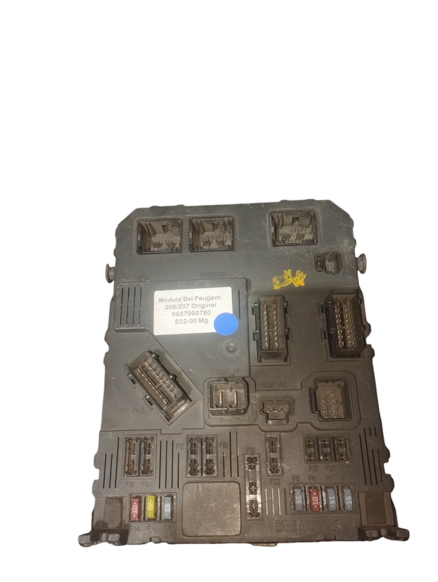 Modulo Fusível Bsi Peugeot 206 1.4 2009 A 2014 4
