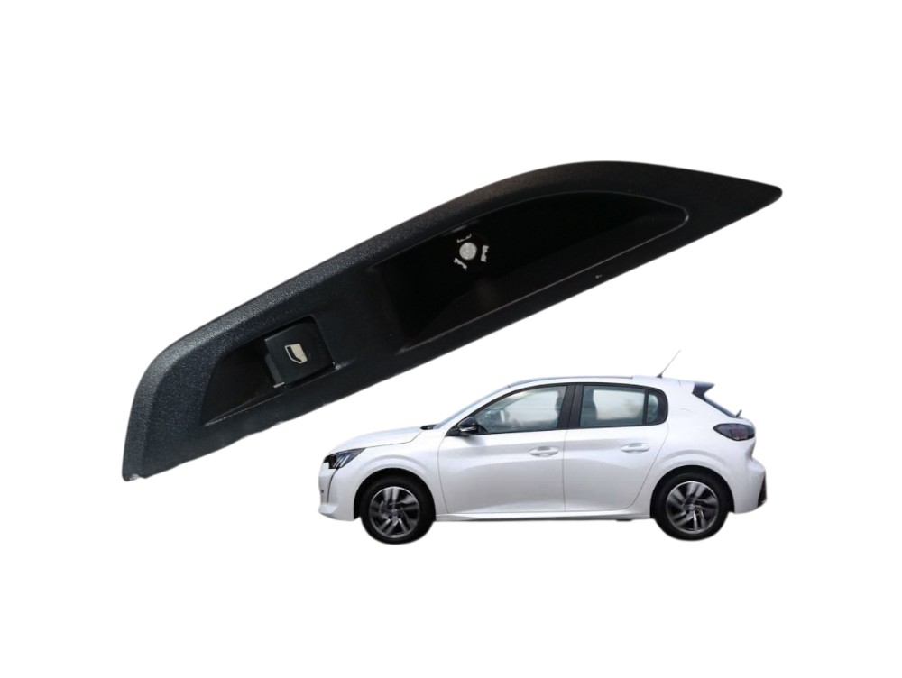 Botão Vidro Traseiro Esquerdo Peugeot 208 Griffe 1.6 2021