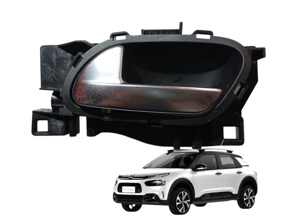 Maçaneta Interna Dianteira Esquerda Citroen Cactus 1.6 2021 Dianteira