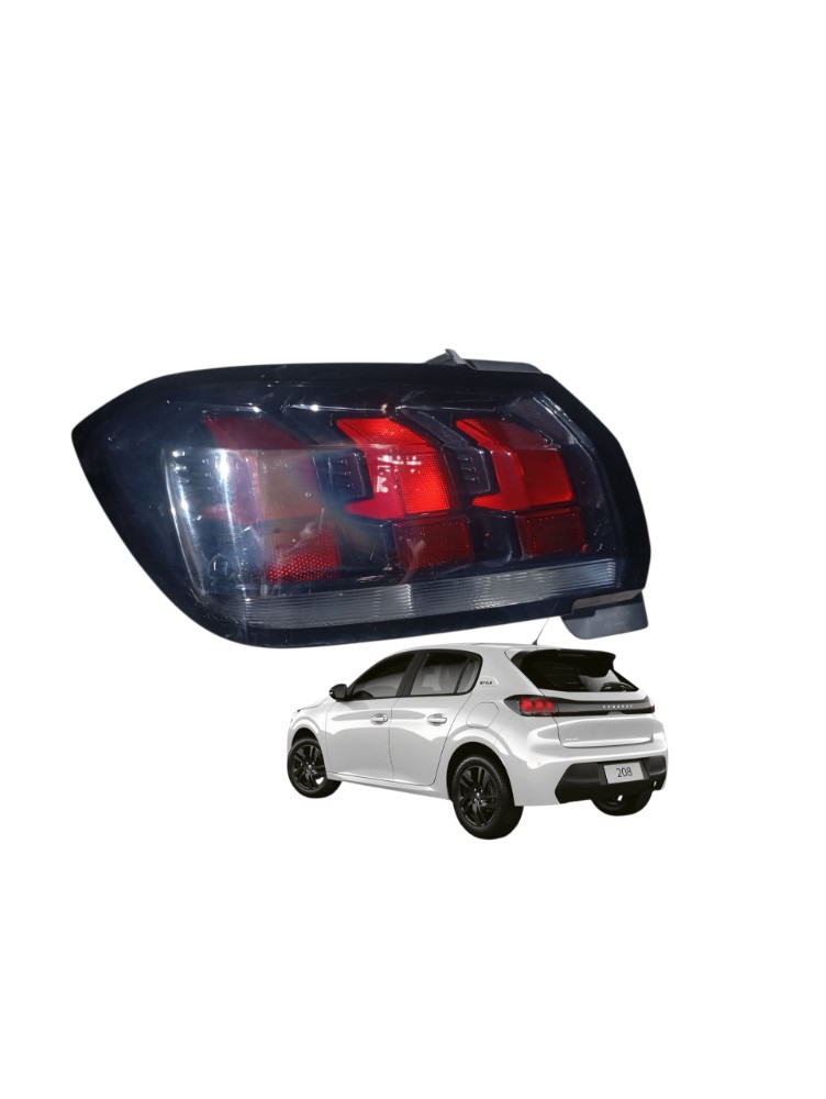 Lanterna Traseira Esquerda Peugeot 208 1.0 Style 2023 Esquerdo/motorista