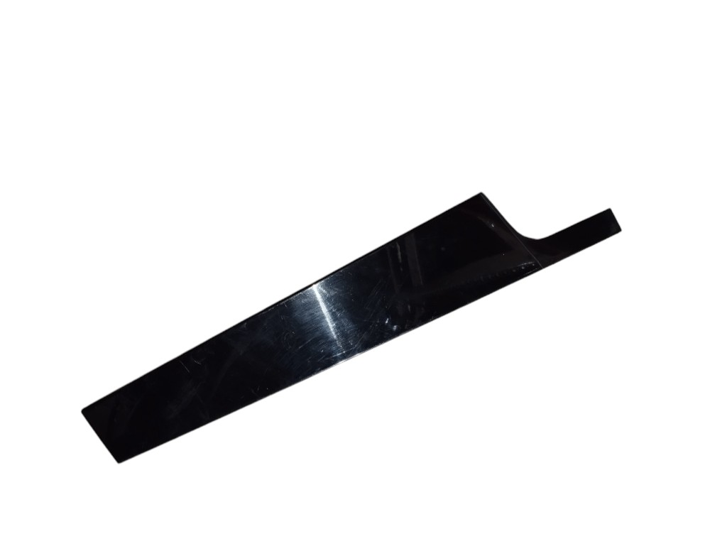 Moldura Coluna Porta Dianteira Esquerda Renault Fluence 2011 Preto
