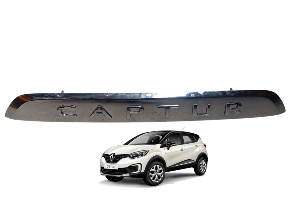 Moldura Tampa Traseira Renault Captur 2.0 2017 2018