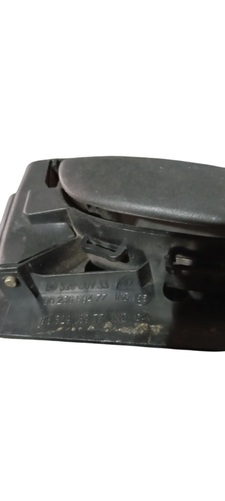 Maçaneta Interna Esquerda 206  Peugeot 2001 2002 Preto Traseira