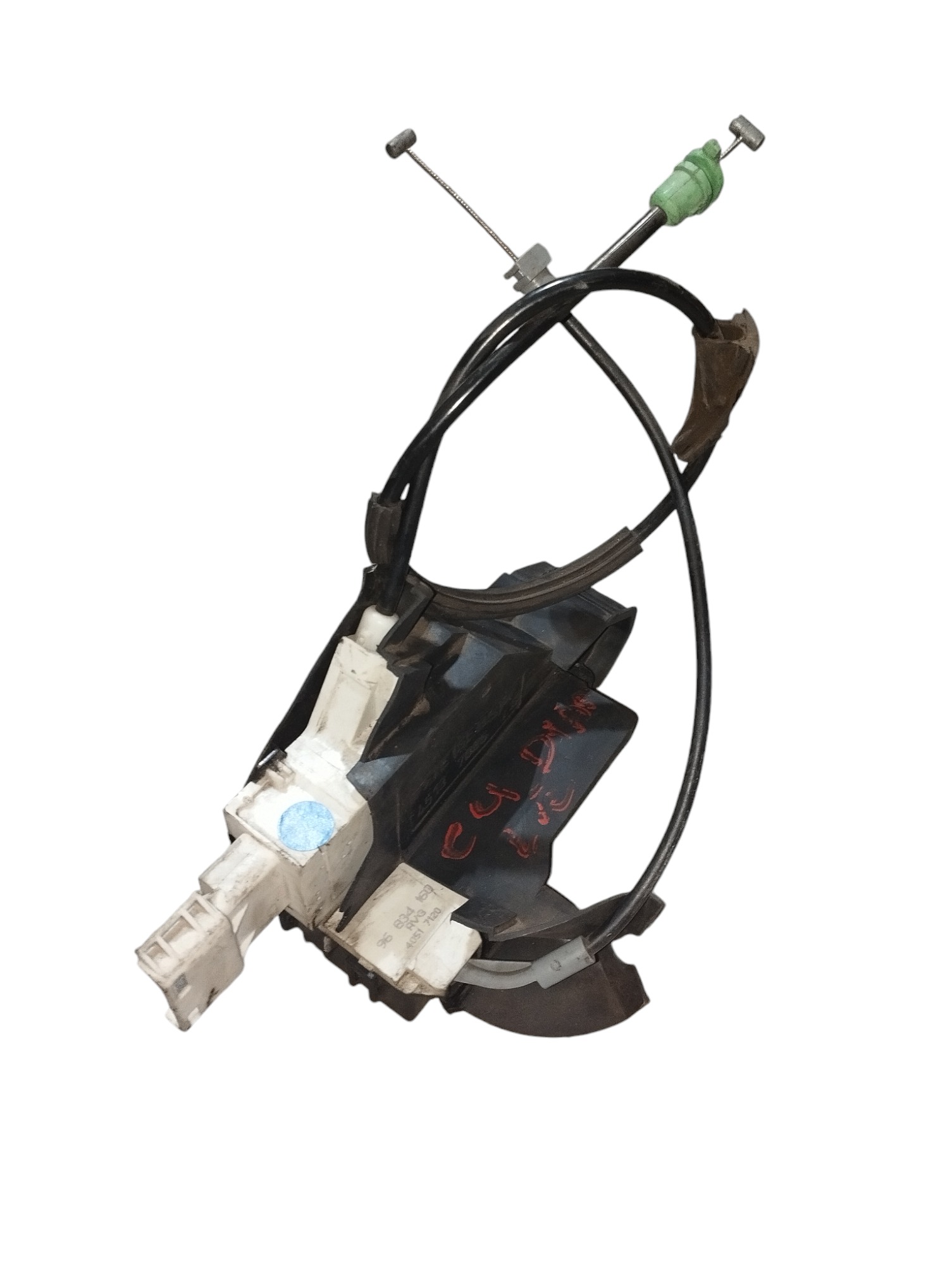 Fechadura Porta Dianteira Esquerda Citroen C4 2007 A 2010 5