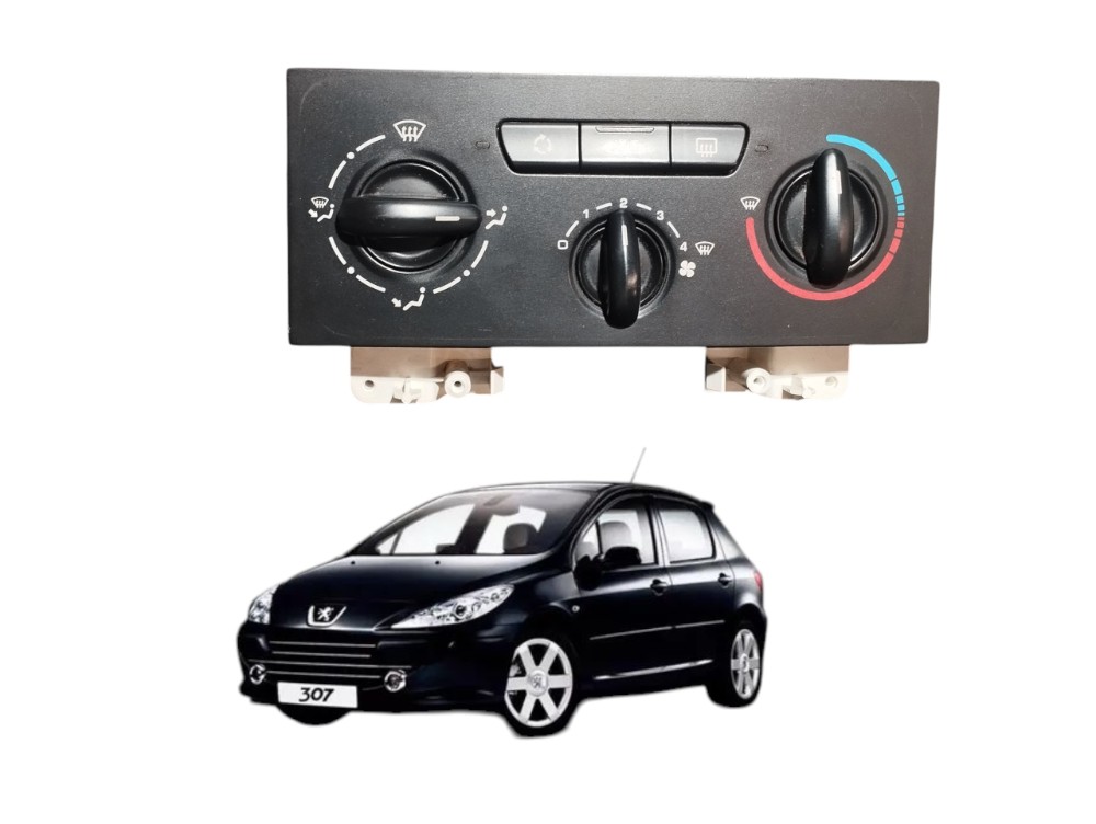 Painel Comando Ar Condicionado Peugeot 307 1.6 2009 2010